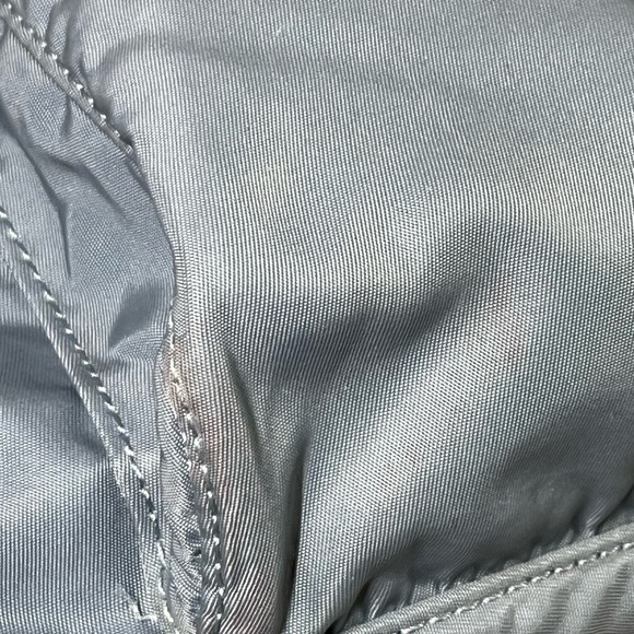 Prada blue nylon triangle logo vela crossbody bag - Picture 15 of 15